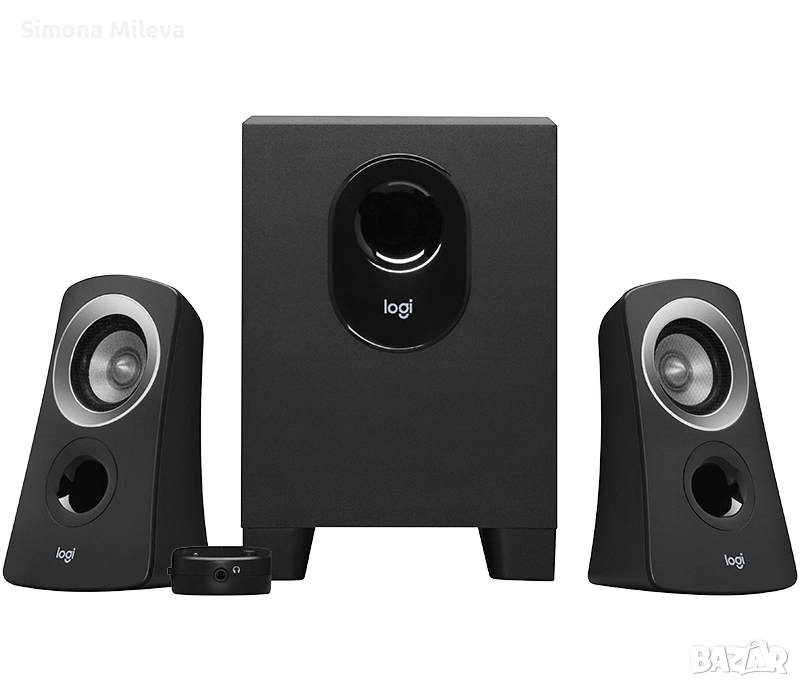 Аудио система, Logitech 2.1 Speaker System Z313, снимка 1