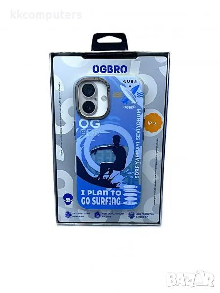 Калъф силикон OGBRO Xtreme Sports Surf MagSafe за iPhone 16 Pro Max 6.9 Баркод : 3131558, снимка 1