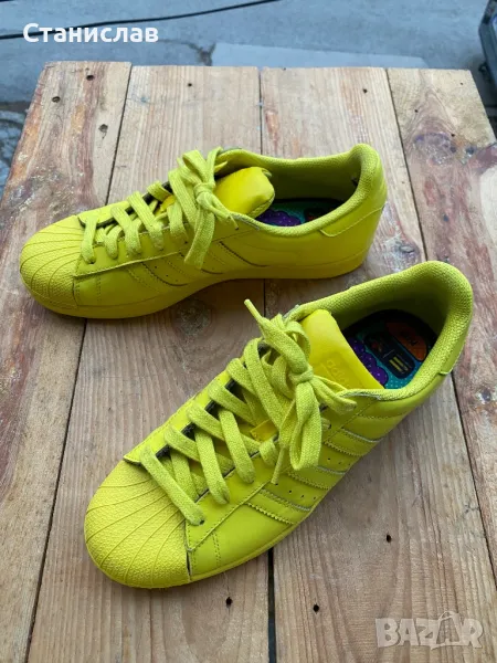 адидас, adidas pharrell williams, superstar, снимка 1