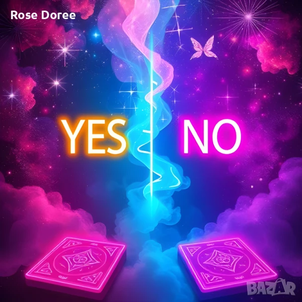 🌸🔮✨ Вълшебно Таро и Ясновидство ❓🌈 Да или Не? Ще разберем! 🌟🌺 Кратки отговори 💬⚡🧚‍♀️🌸, снимка 1