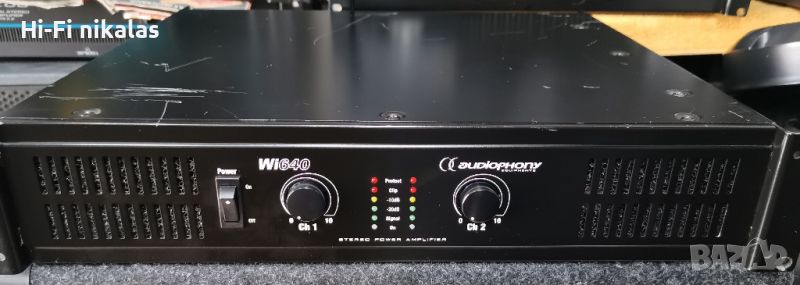 професионално стъпало усилвател AUDIOPHONY Wi640, снимка 1