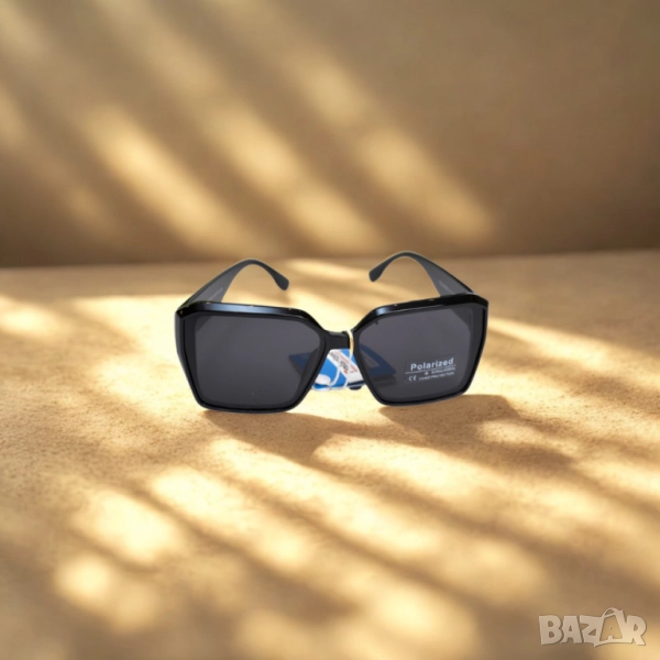 Слънчеви очила с трапецовидна форма и поляризирани стъкла – стил и защита, снимка 1