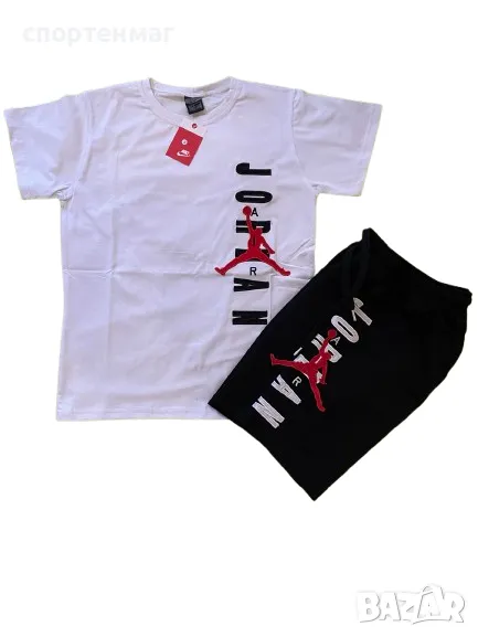 Летен мъжки комплект NIKE 15 БРОДИРАНИ ЛОГА, снимка 1