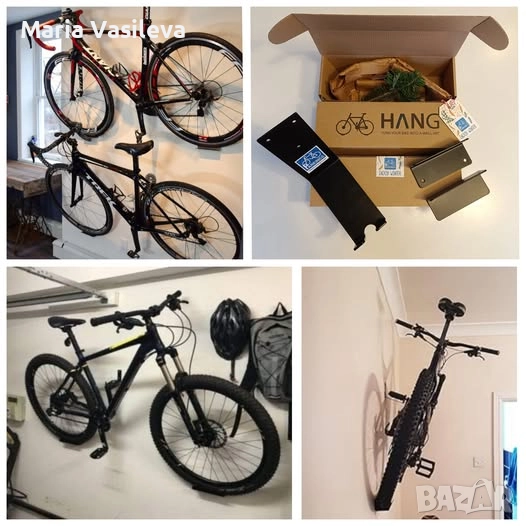 Велостойка за стена, снимка 1