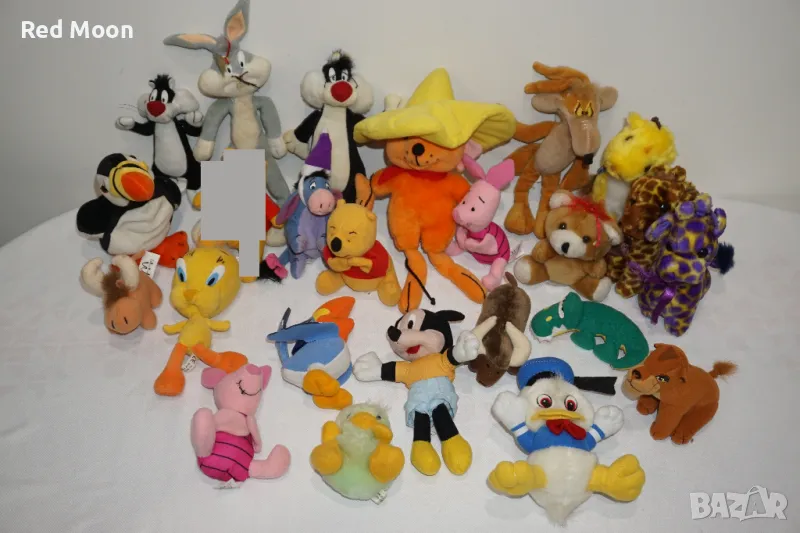 Лот от 23 различни стари плюшени играчки от 90-те McDonald's и Barzakov, снимка 1