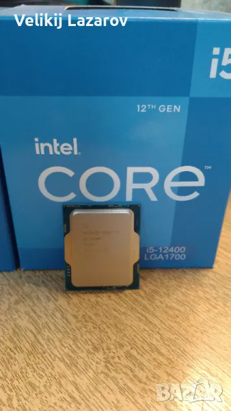 intel core i 5 12400, снимка 1