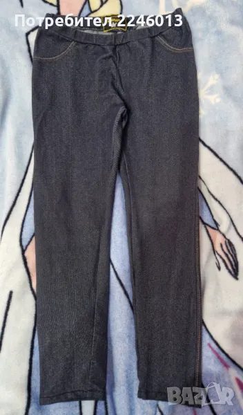 Клин тип дънки за 8-9год., снимка 1