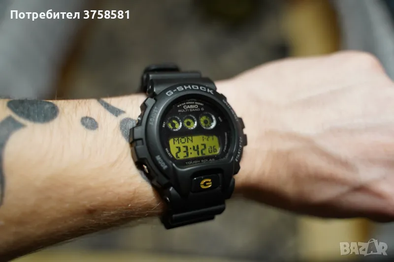 Японски G-Shock GW6900BC Tough Solar + Оригинална метална каишка, снимка 1