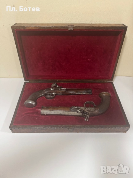 Чифт кремъчни пистолети, снимка 1
