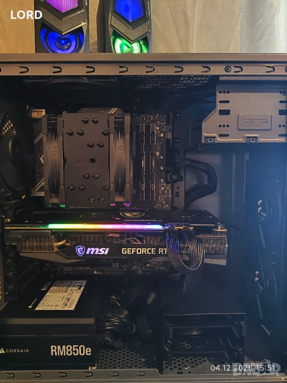 Геймърски i5 13600KF, RTX 3070Ti 8GB, RAM 32GB DDR5 6000, SSD 2TB NVME, снимка 1