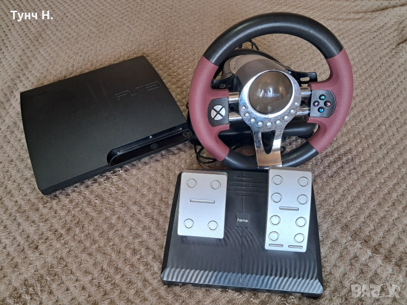 Продавам ps3 с волан (4 игри), снимка 1