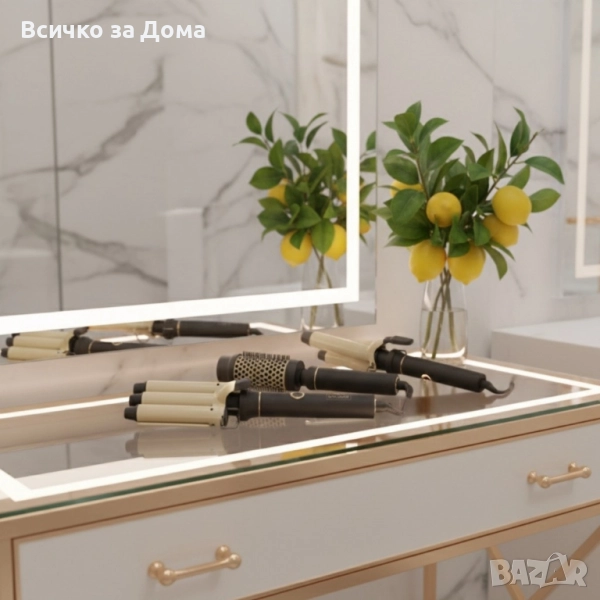 S&R Styling SD-691B – Мултифункционален комплект за оформяне на коса 4 в 1, снимка 1