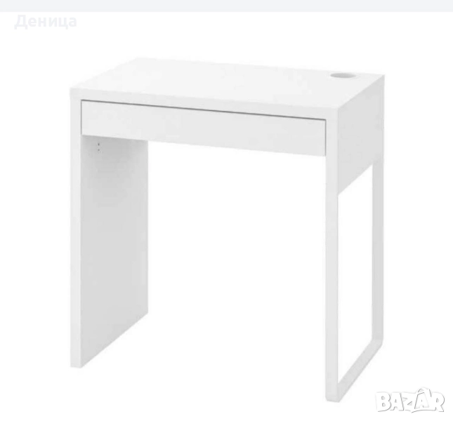 Ученическо / компютърно бюро с чекмедже Micke от IKEA, снимка 1