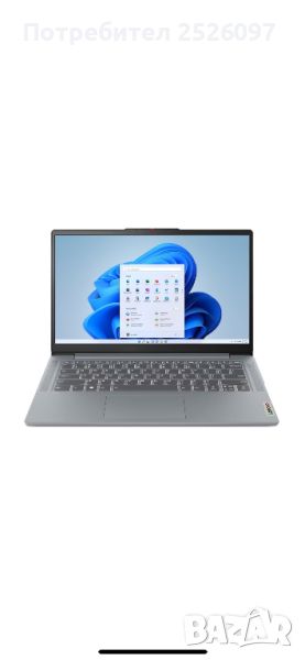 НОВ Lenovo IdeaPad 3 Slim/14 FHD IPS/i5-12500H/16GB DDR5 4800MHz/512GB, снимка 1