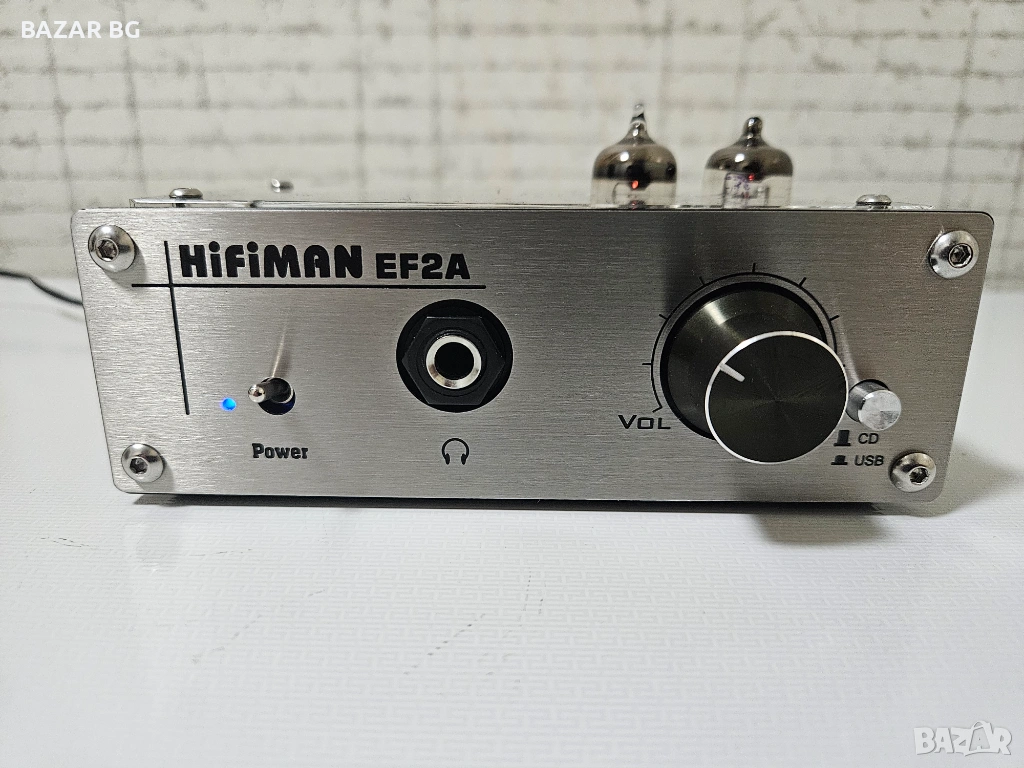 ★ █▬█ █ ▀█▀ ★HiFiMAN EF2A – лампов DAC и усилвател за слушалки., снимка 1