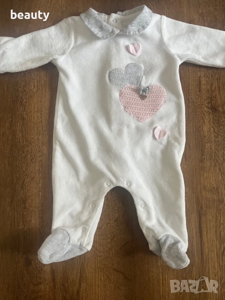 Плюшен гащеризон Mayoral Майорал 0-1 месец , снимка 1