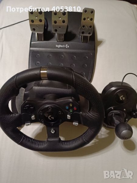 Logitech G920+Logitech shifter, снимка 1