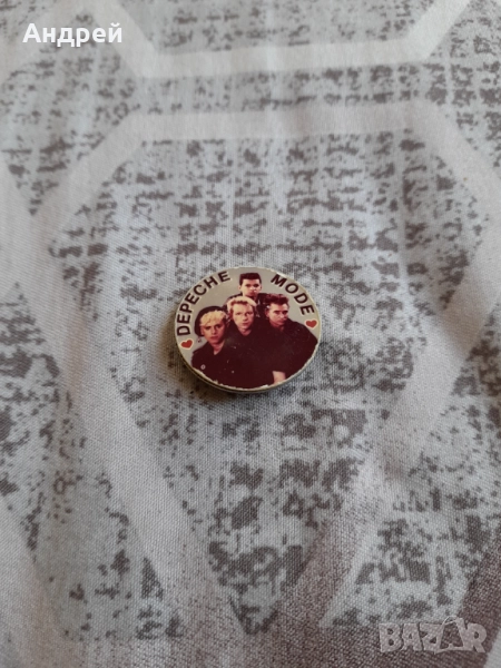 Стара значка Depeche Mode #2, снимка 1