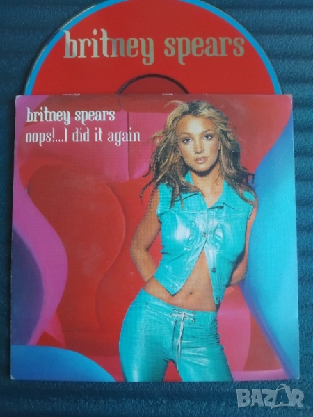 Britney Spears ‎– Oops!...I Did It Again - оригинален диск музика, снимка 1