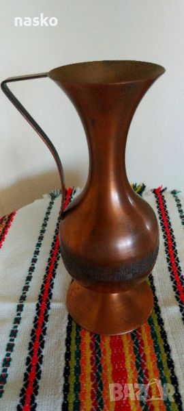 Медна ваза, снимка 1