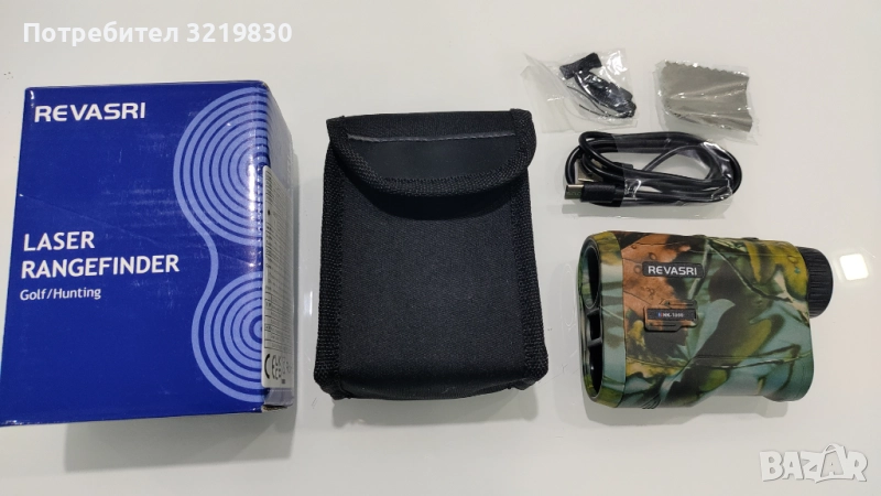 Лазерен далекомер,ролетка до 1000м,за лов,геодезия и голф, снимка 1