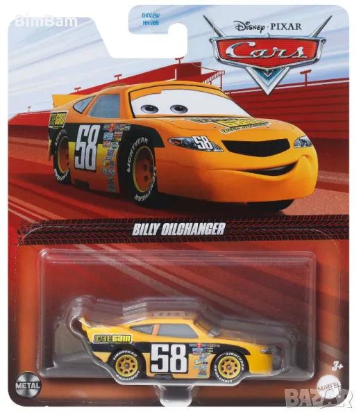 Оригинална kоличка Cars Billy Oilchanger / Disney / Pixar, снимка 1