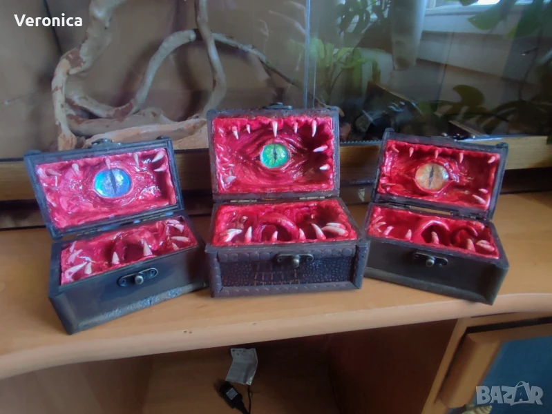 Ръчно направени мимик кутии , снимка 1