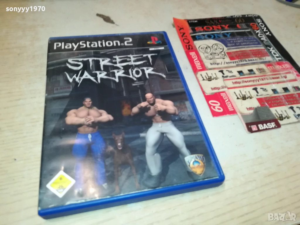 SONY PS2 GAME-STREET WARRIOR 2611250840, снимка 1