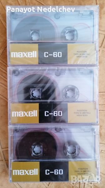 Нови аудио касети MAXELL metal , снимка 1