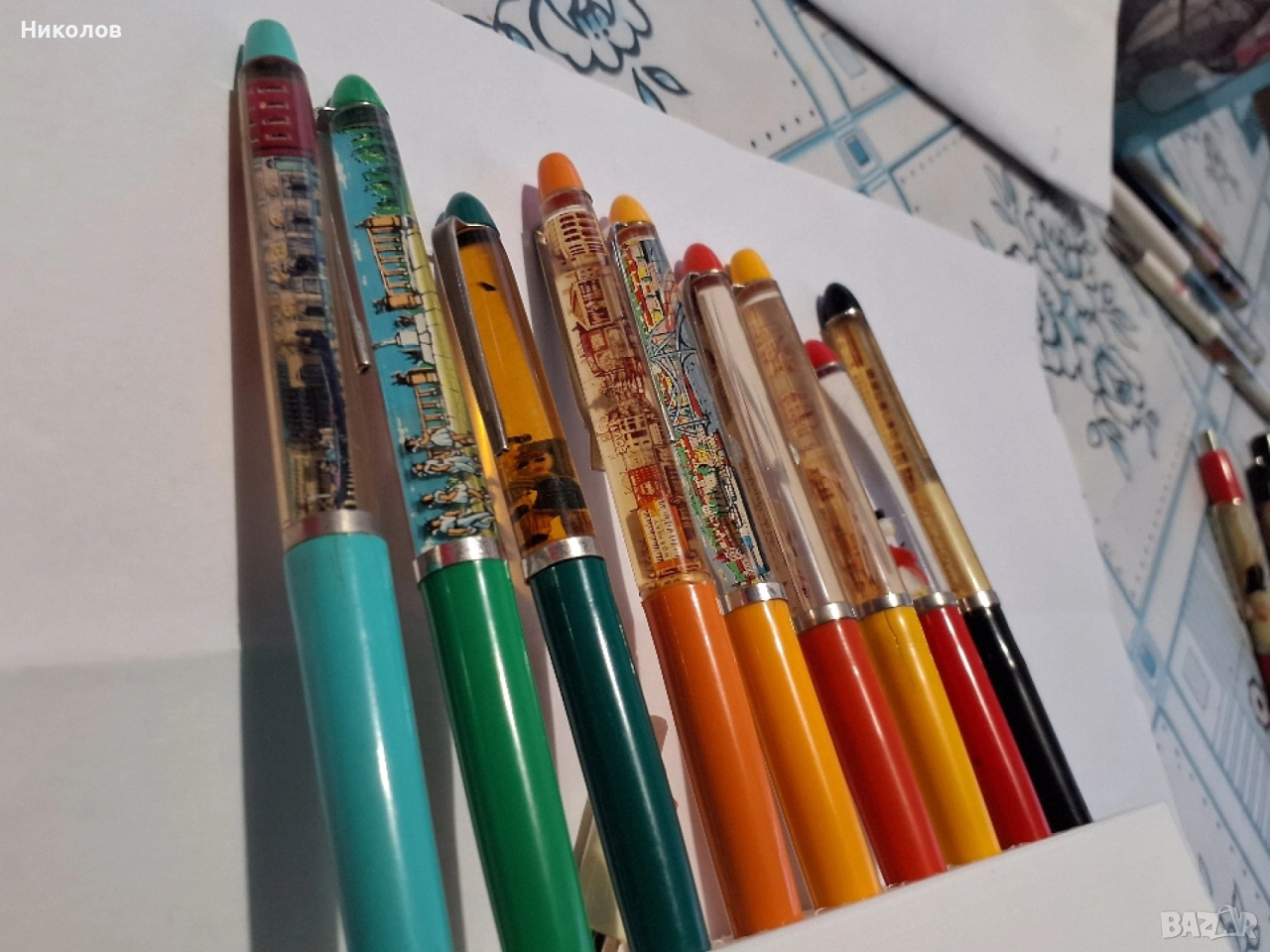 стари водни химикалки , снимка 1