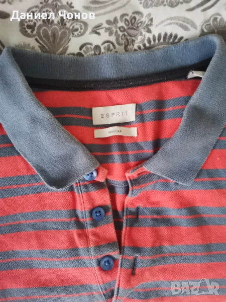 Мъжка елегантна блуза с яка на ESPRIT, снимка 1