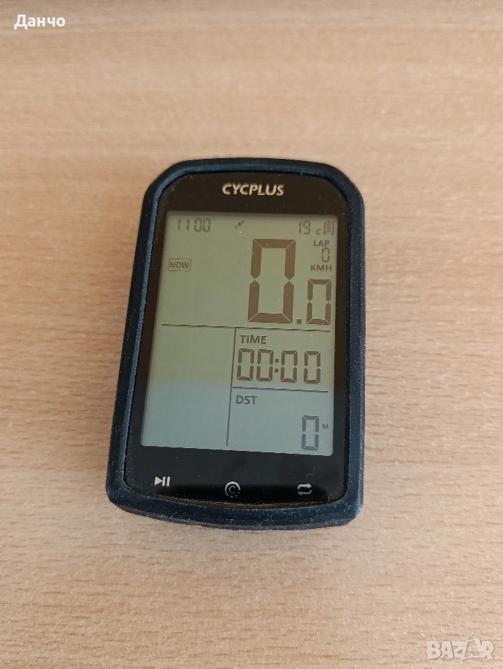 вело компютър с вграден GPS CYCPLUS M1 , снимка 1