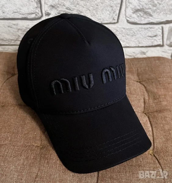 Шапка с козирка Miu Miu унисекс shapka, снимка 1