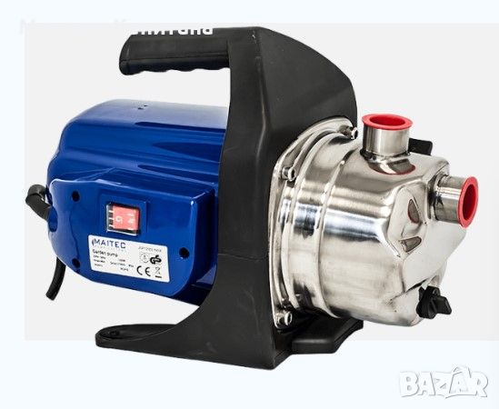 Самозасмукваща водна помпа Gmax JGP 1,2kw 3,8m3/h, снимка 1