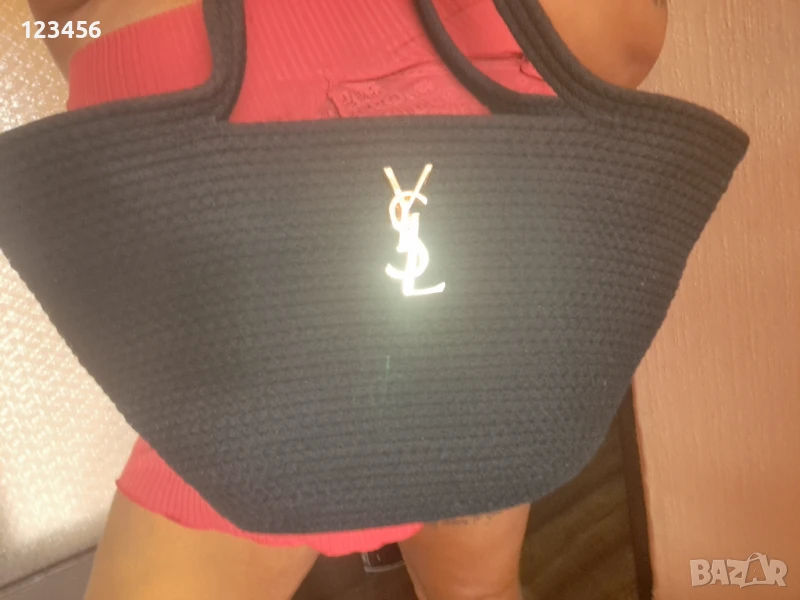 Хит модел плетена чанта, снимка 1