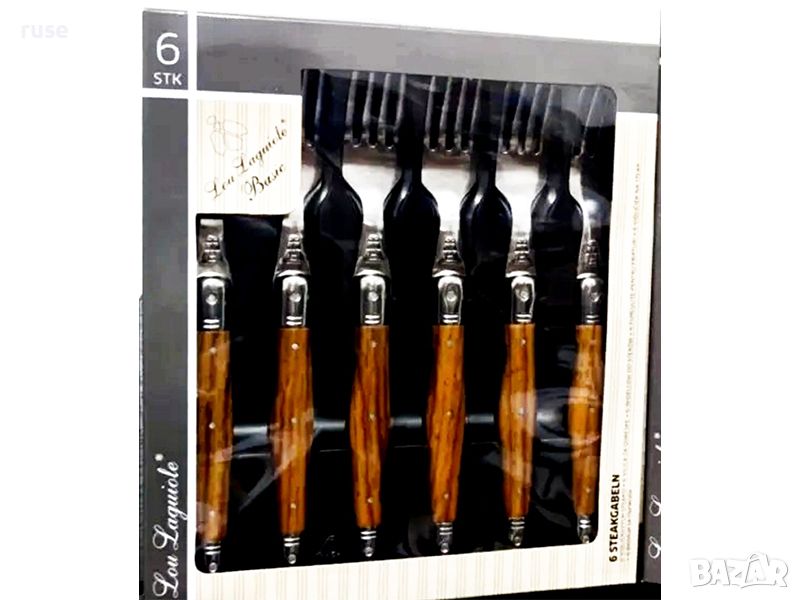 НОВИ! Комплект 6 броя вилици Lou Laguiole, снимка 1