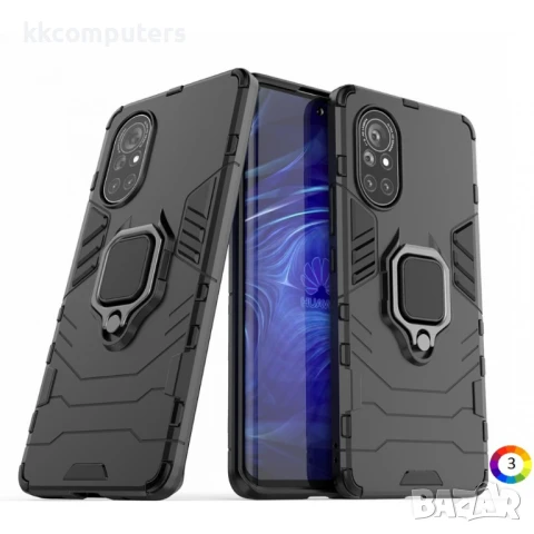 Huawei nova 8 5G Удароустойчив Finger Ring Калъф и Протектор, снимка 8 - Калъфи, кейсове - 50659799