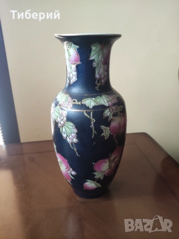 Порцеланова ваза голяма Satsuma, снимка 7 - Вази - 52071077