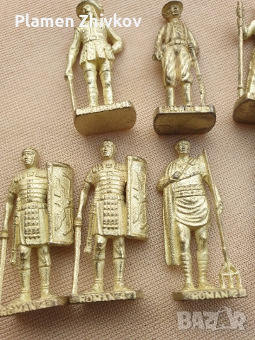 метални месингови колекциони фигури тип киндер яица и други, снимка 5 - Колекции - 52142776