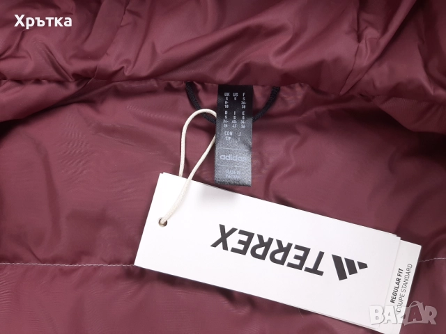 Adidas Terrex Down Jacket - Оригинално дамско яке с пух размер S, снимка 10 - Якета - 51752951