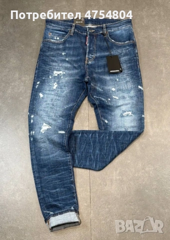 Най-висок клас мъжки дънки Dsquared, снимка 3 - Дънки - 53708937