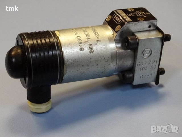 Хидравличен клапан HAWE G3-1 solenoid operated directional seated valve, снимка 3 - Резервни части за машини - 45336718