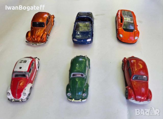 Колички модели автомобили Volkswagen 1:64, снимка 4 - Колекции - 45919606