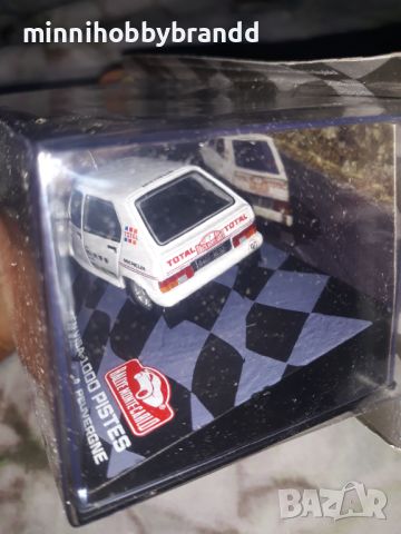 Citroen Visa 1000 Pistes Citroen Xsara WRC 1.43 Rally Monte Carlo Eaglemoss  Top  Models., снимка 2 - Колекции - 46730457