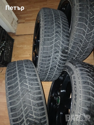 5×100 57.1ц.о. с гуми 185 60 15 шкода , снимка 10 - Гуми и джанти - 54045645