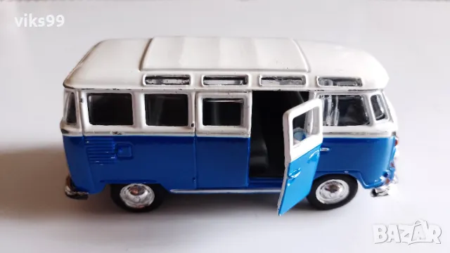 Volkswagen T1 Samba Bus Maisto - Мащаб 1:40, снимка 6 - Колекции - 49466331