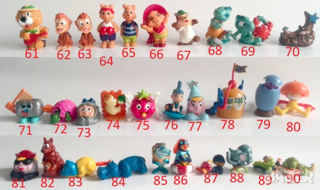 Стари играчки Киндер сюрприз Kinder Surprise по договаряне, снимка 4 - Колекции - 51263037