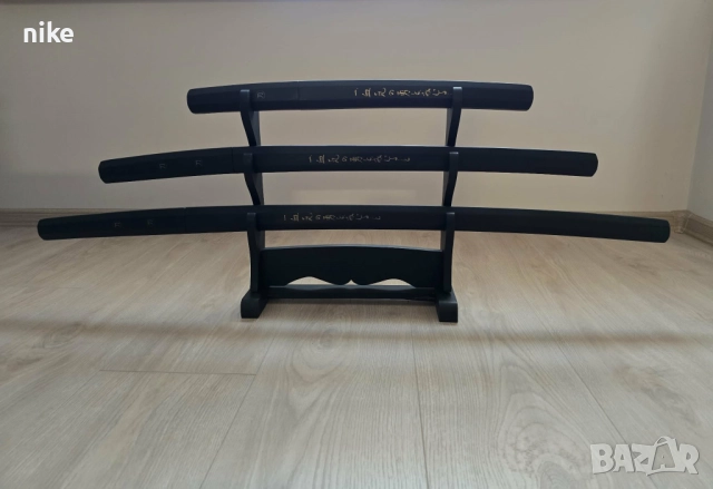 К-т сувенирни саби тройка със стойка   , снимка 6 - Антикварни и старинни предмети - 52731346