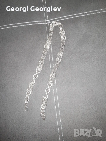 Продавам масивен сребърен ланец, снимка 13 - Колиета, медальони, синджири - 53459743