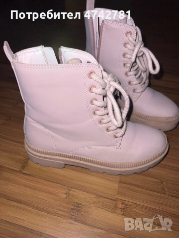 розови ботуши за момичета, снимка 2 - Детски боти и ботуши - 53539336